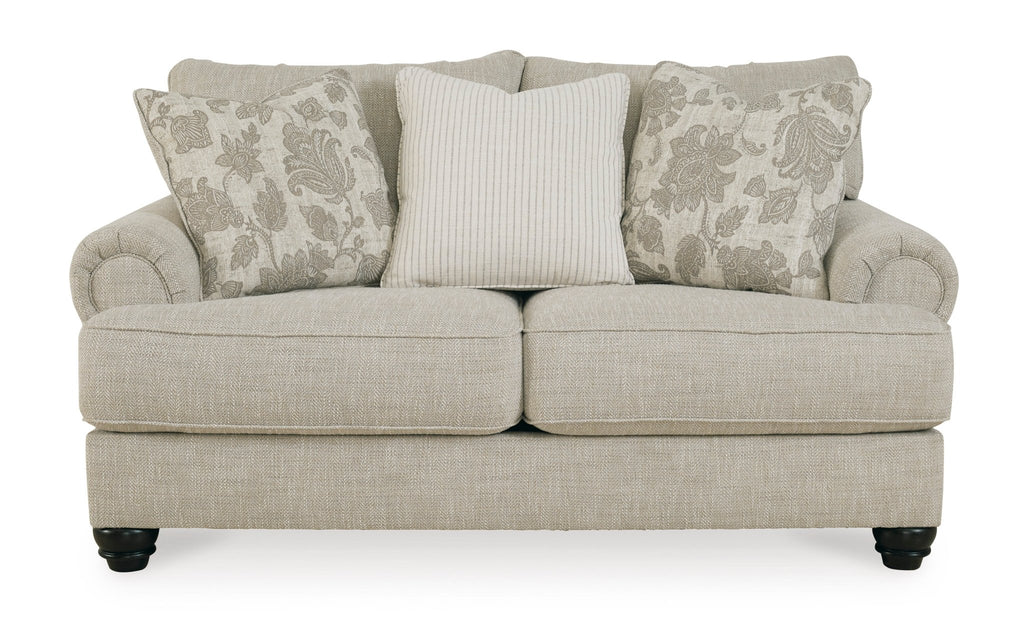 Loveseat with Rolled Arms - Rooms For Less Furniture Outlet