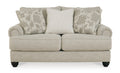Loveseat with Rolled Arms - Rooms For Less Furniture Outlet