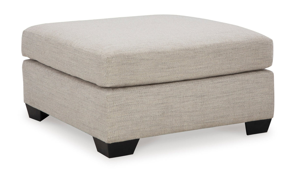 Mahoney Oversized Accent Ottoman - Rooms For Less Furniture Outlet