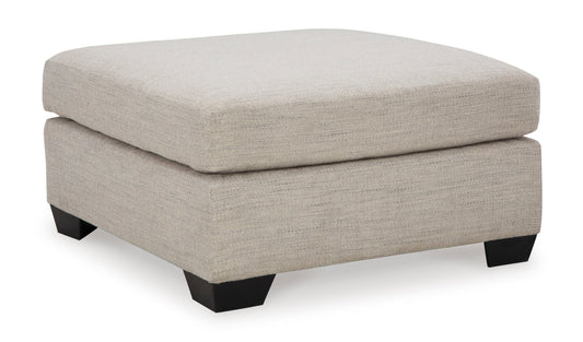 Mahoney Oversized Accent Ottoman - Rooms For Less Furniture Outlet