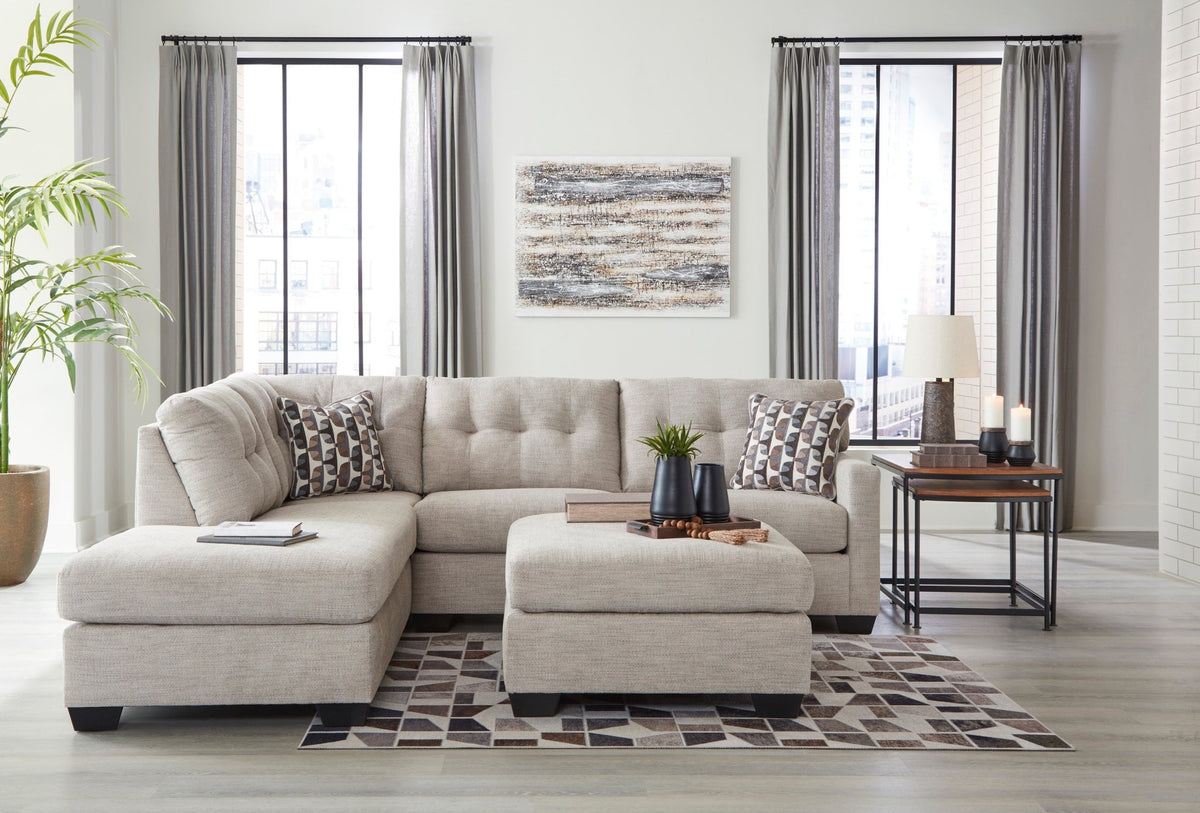 Mahoney Oversized Accent Ottoman - Rooms For Less Furniture Outlet