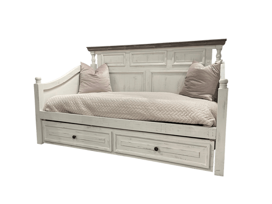Martha Solid Wood Daybed w/Trundle - Rooms For Less Furniture Outlet