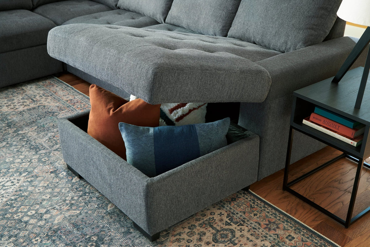 Millcoe 3 - Piece Sectional with Pop Up Bed - Rooms For Less Furniture Outlet