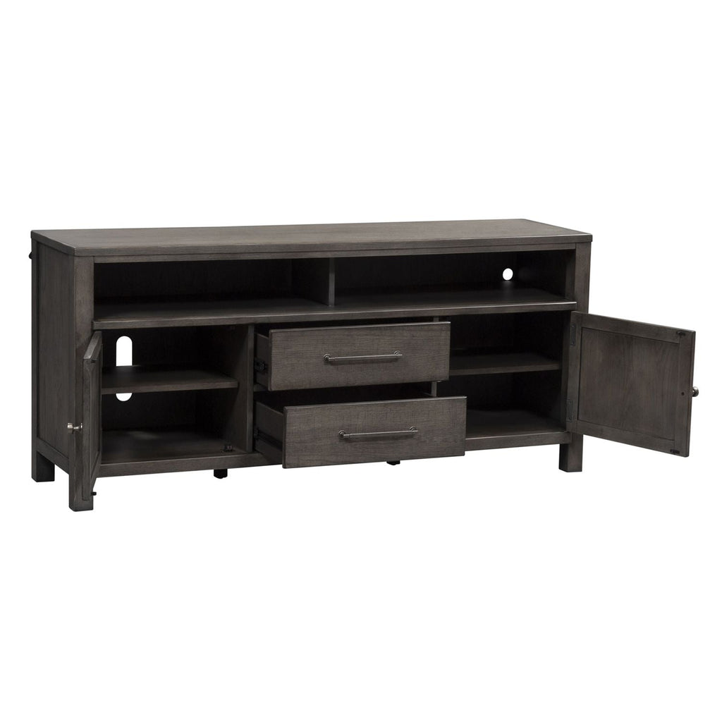 Modern Farmhouse 66" TV Console - Rooms For Less Furniture Outlet