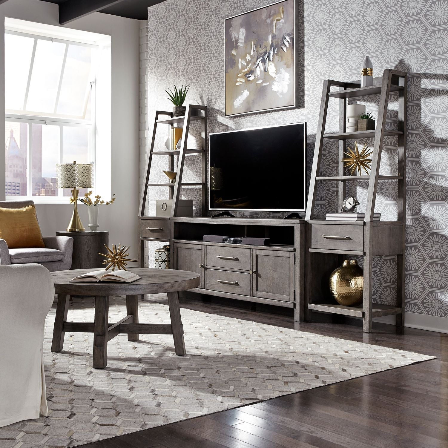 Modern Farmhouse Entertainment Center - Rooms For Less Furniture Outlet