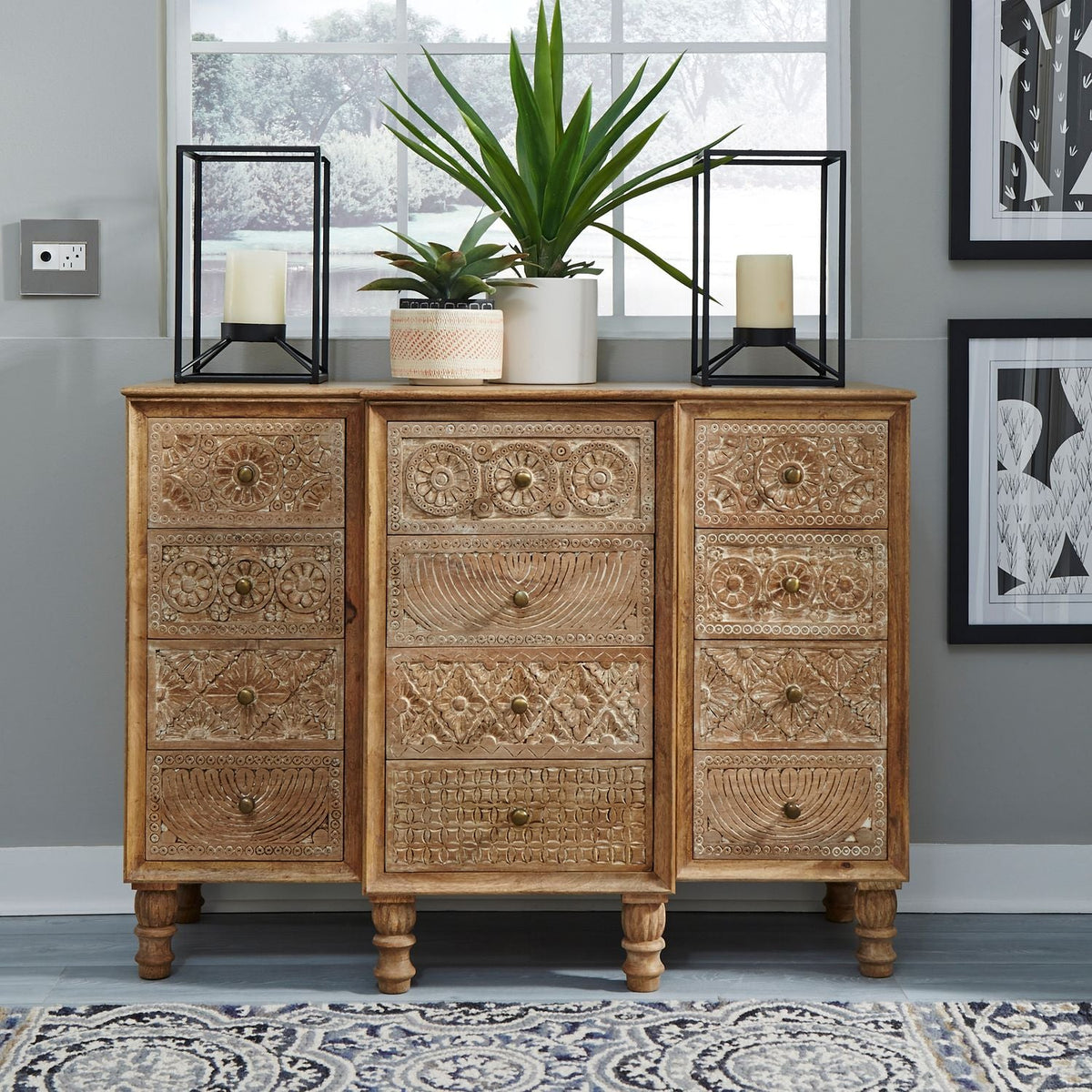 Montrose 12 Drawer Accent Cabinet - Rooms For Less Furniture Outlet