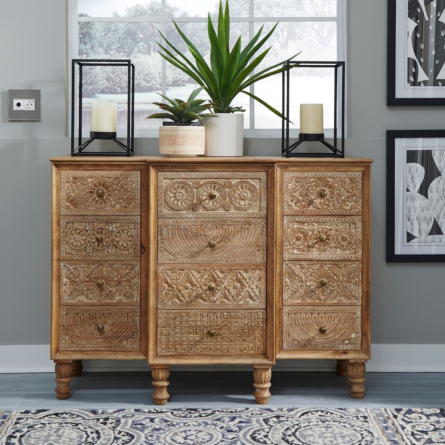Montrose 12 Drawer Accent Cabinet - Rooms For Less Furniture Outlet