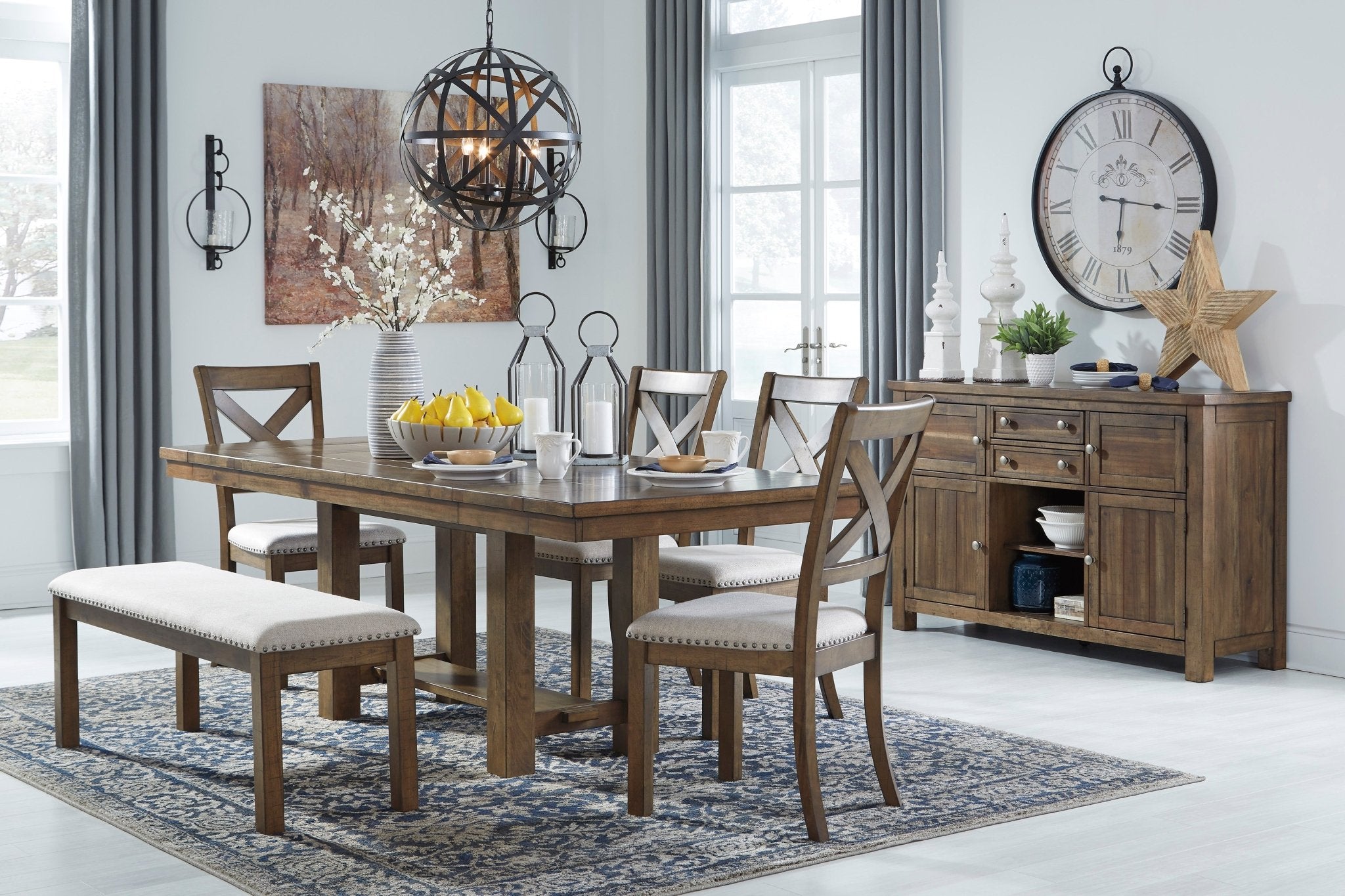 Moriville 6pc Dining Set - Rooms For Less Furniture Outlet