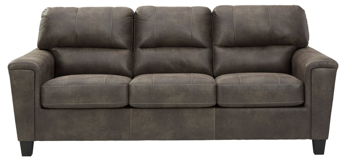 Navi Smoke Queen Sofa Sleeper - Rooms For Less Furniture Outlet