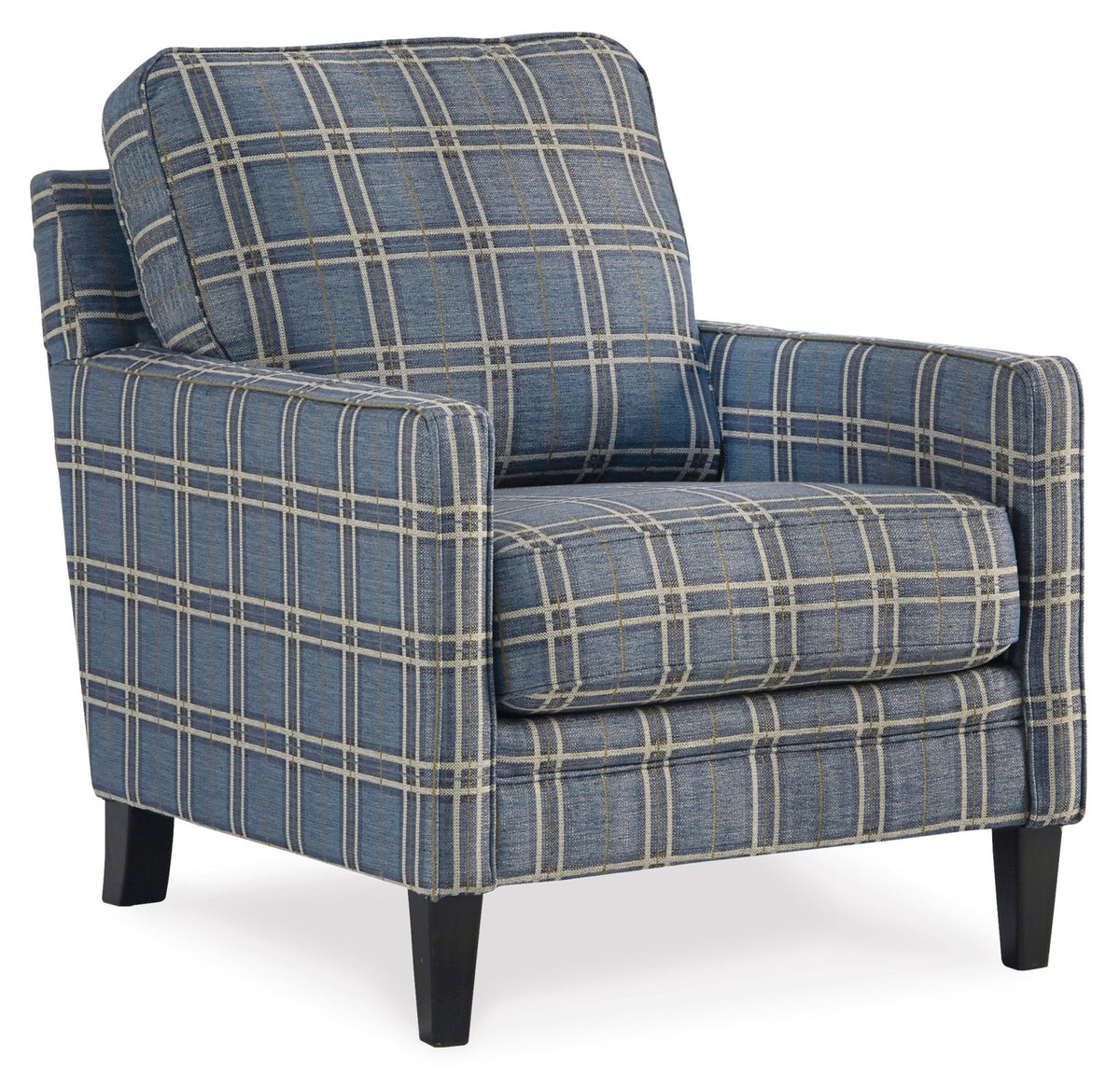 Plaid Accent Chair - Rooms For Less Furniture Outlet