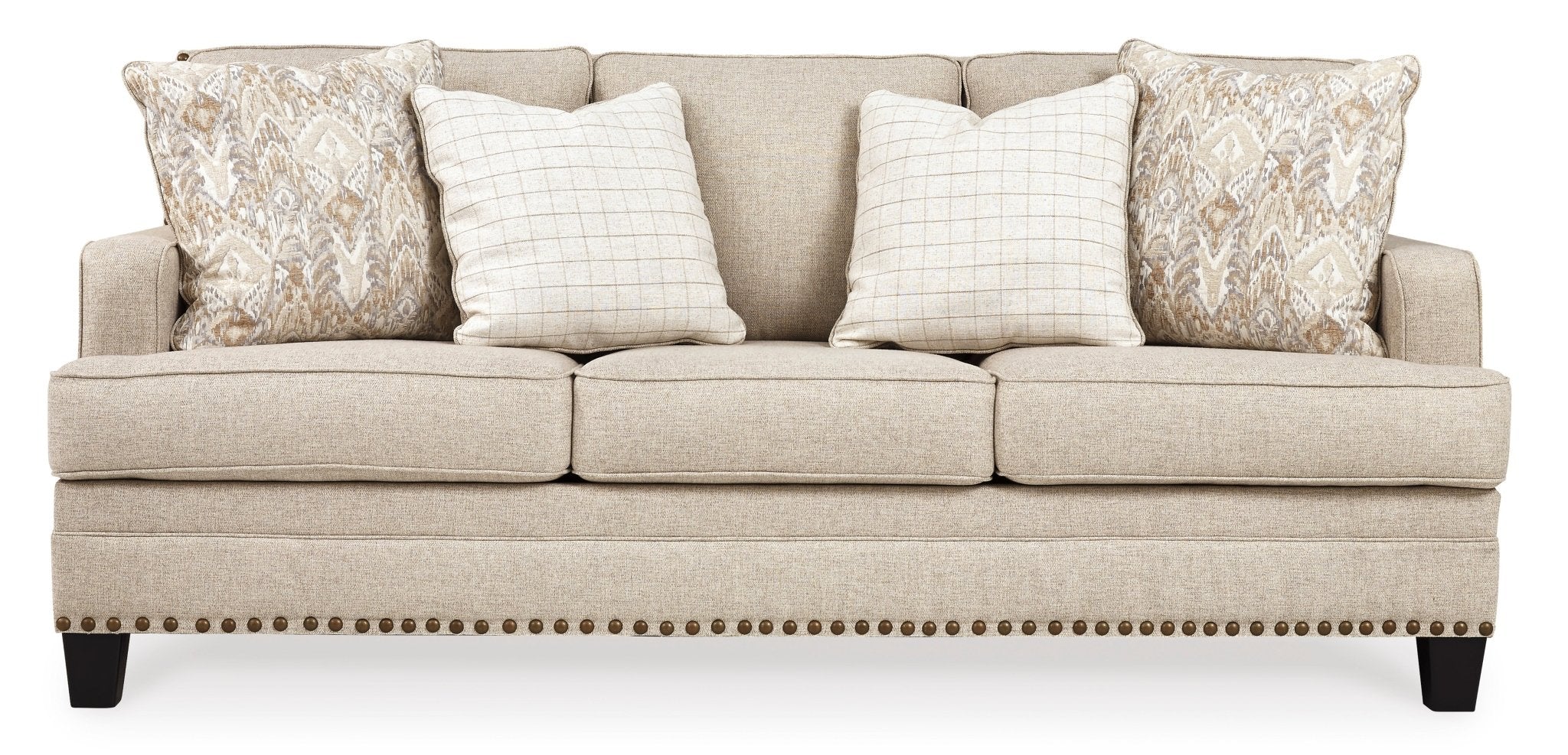 Sofa with Nailhead Trim - Rooms For Less Furniture Outlet