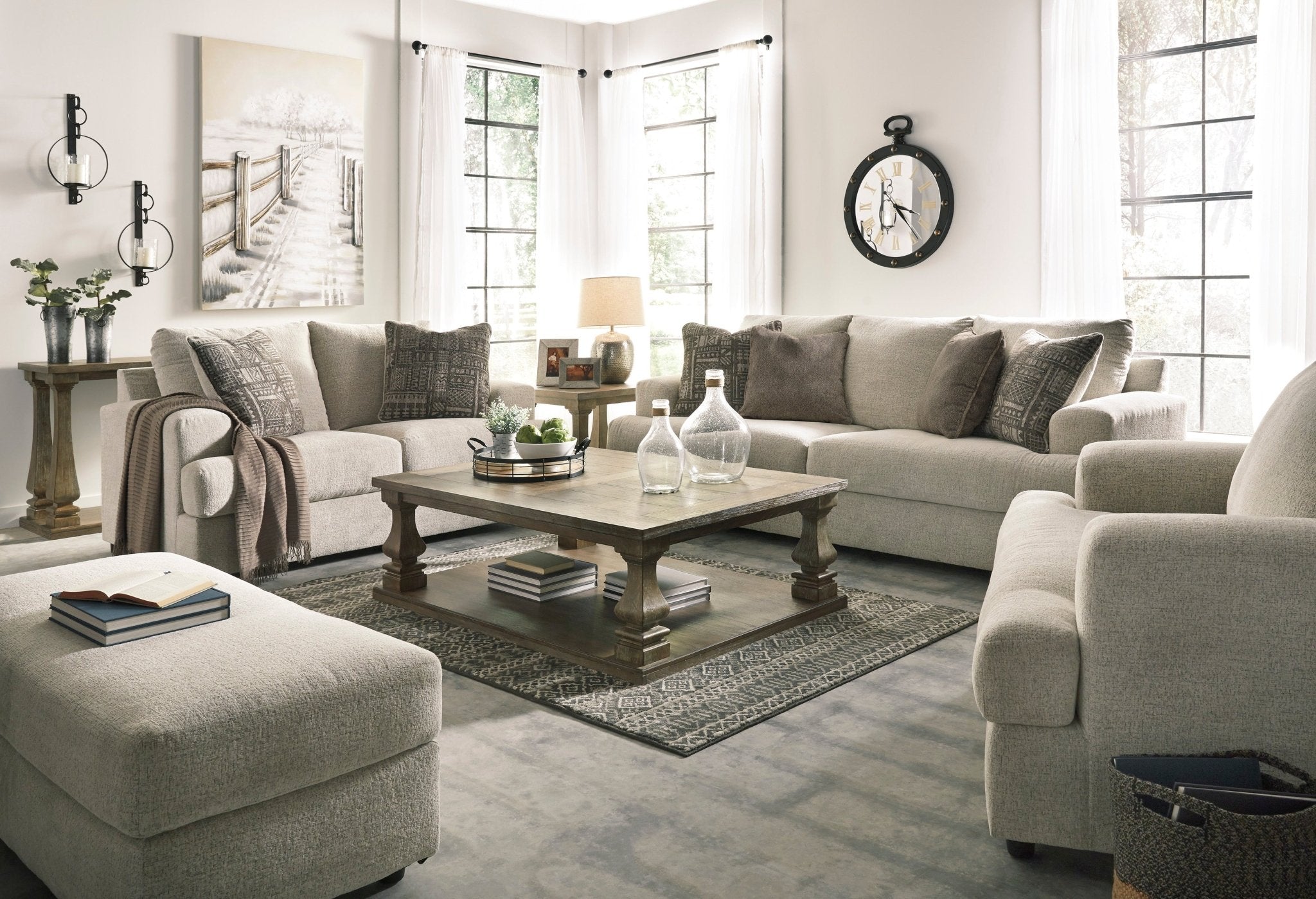 Soletren Loveseat - Rooms For Less Furniture Outlet