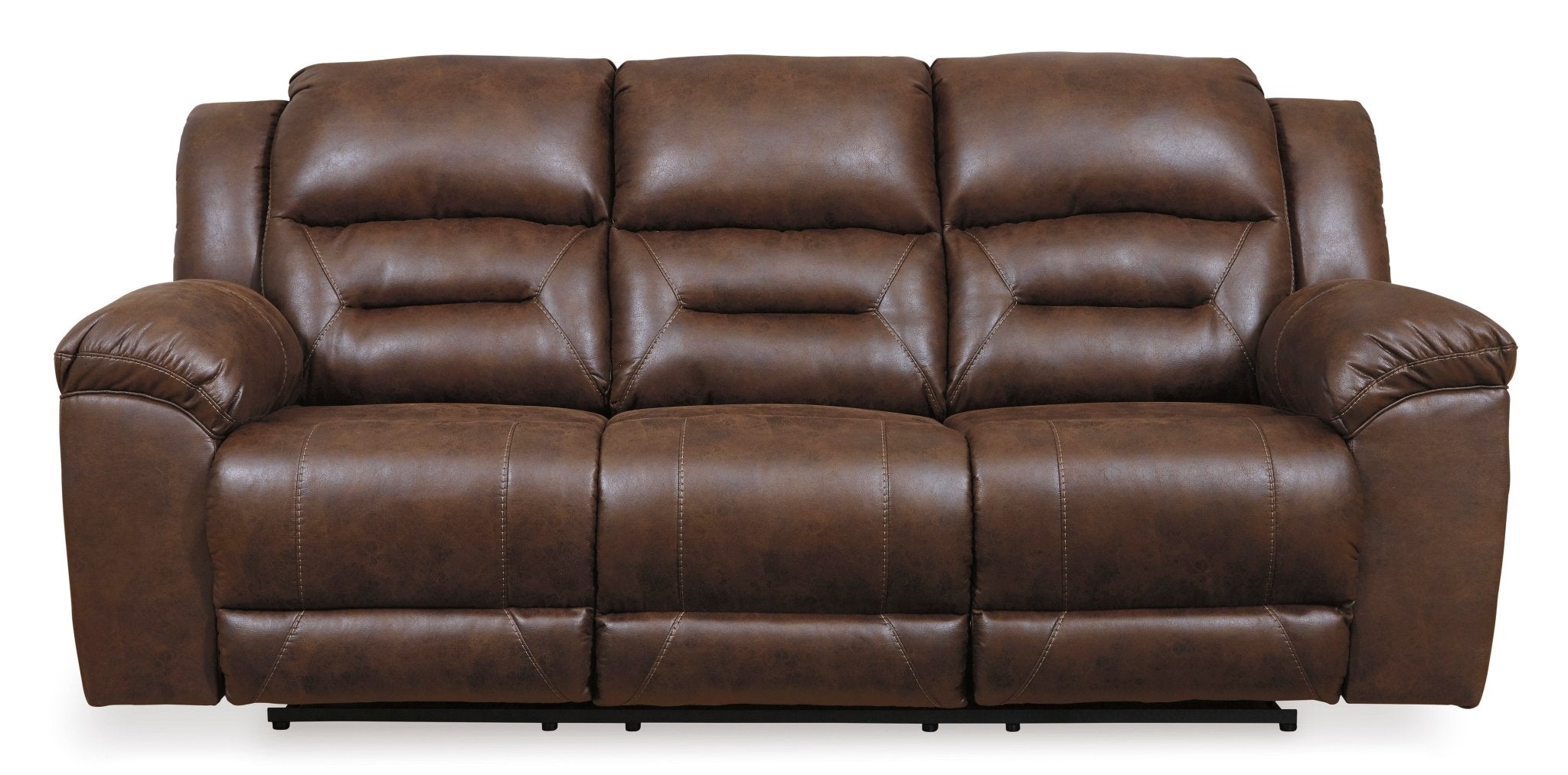 Stoneland Manual Reclining Sofa - Rooms For Less Furniture Outlet