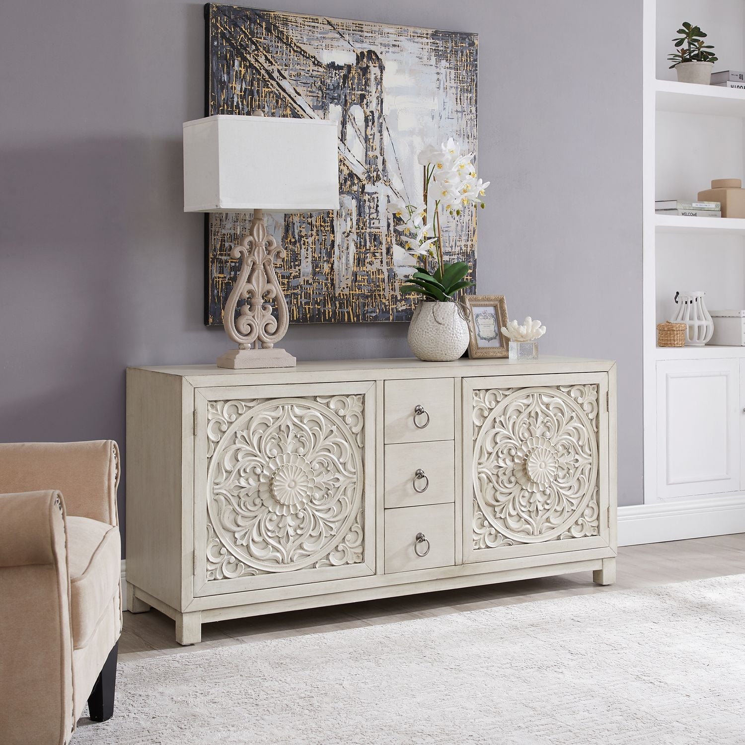 Sundance 60” Accent Cabinet - Rooms For Less Furniture Outlet