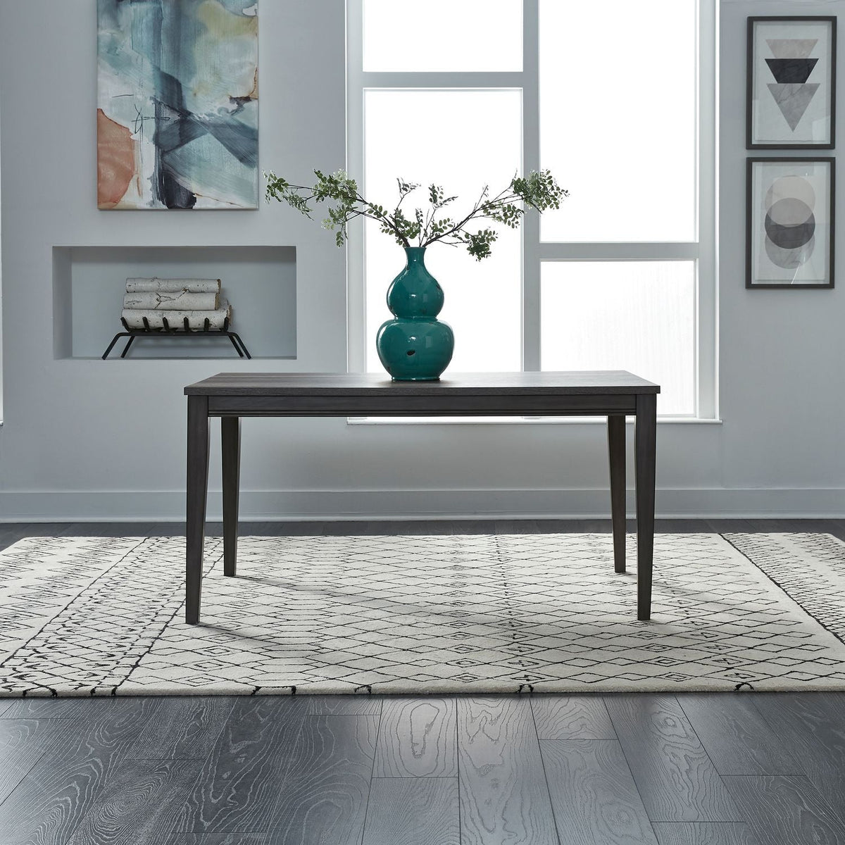 Tanners Creek 60" Rectangular Leg Table - Rooms For Less Furniture Outlet