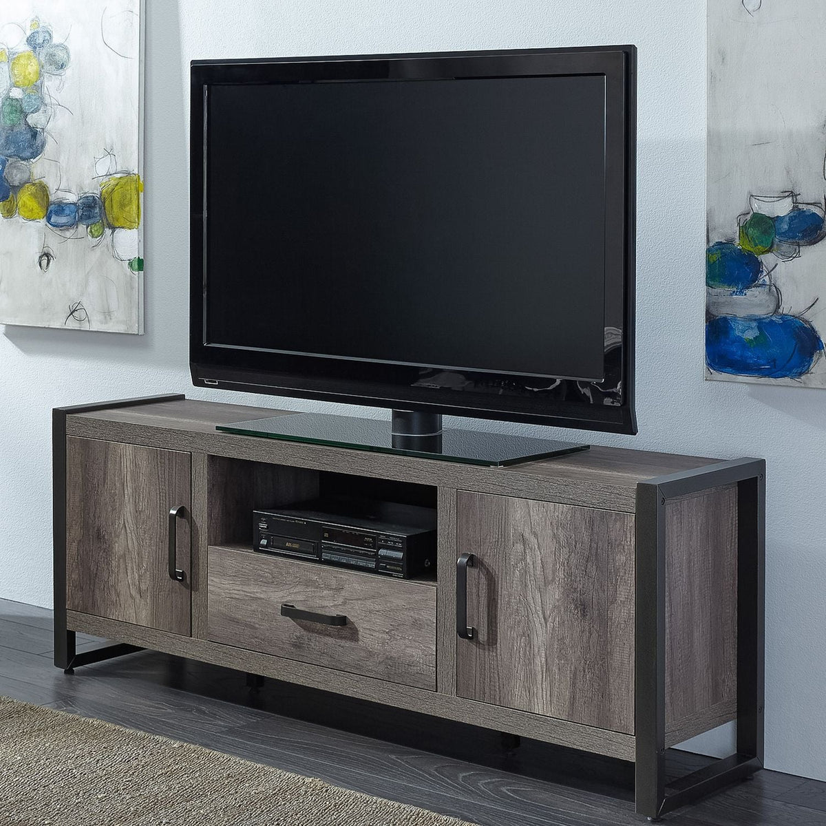 Tanners Creek Entertainment 63" TV Stand - Rooms For Less Furniture Outlet