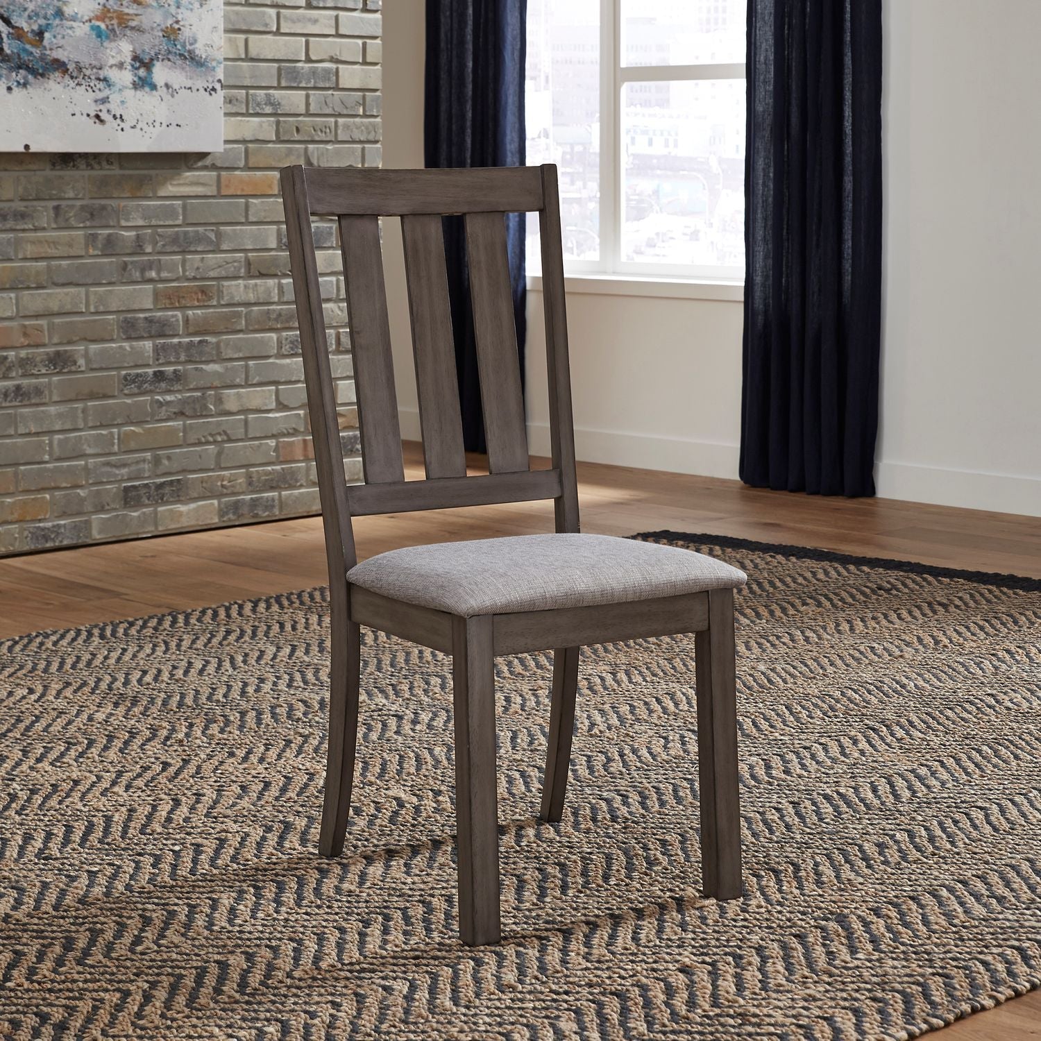 Tanners Creek Slat Back Side Chair - Rooms For Less Furniture Outlet