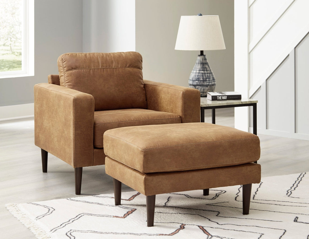 Telora Chair & Ottoman - Rooms For Less Furniture Outlet