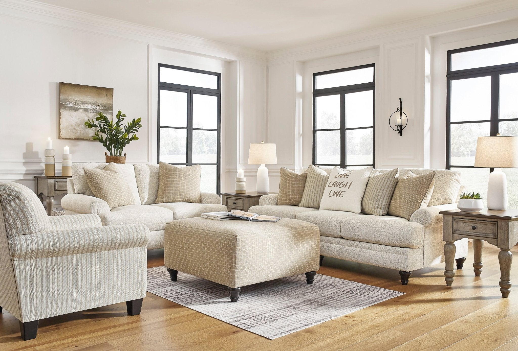 Valerani Loveseat - Rooms For Less Furniture Outlet