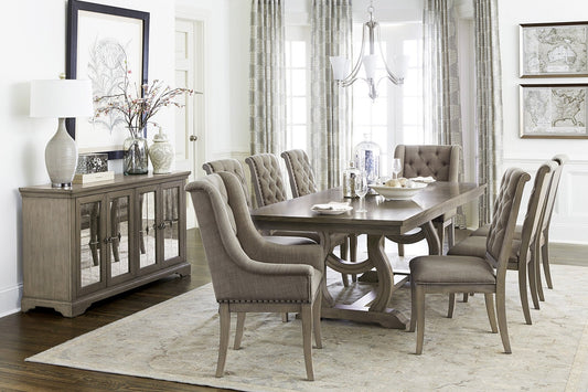 Vermillion 9pc Dining Set - Rooms For Less Furniture Outlet