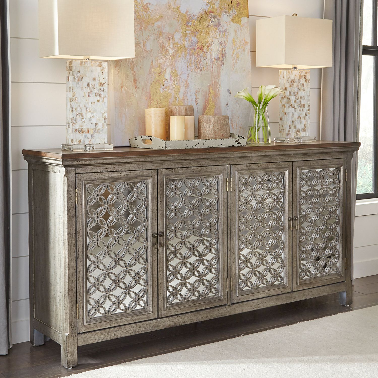 Westridge 72" Accent Cabinet - Rooms For Less Furniture Outlet