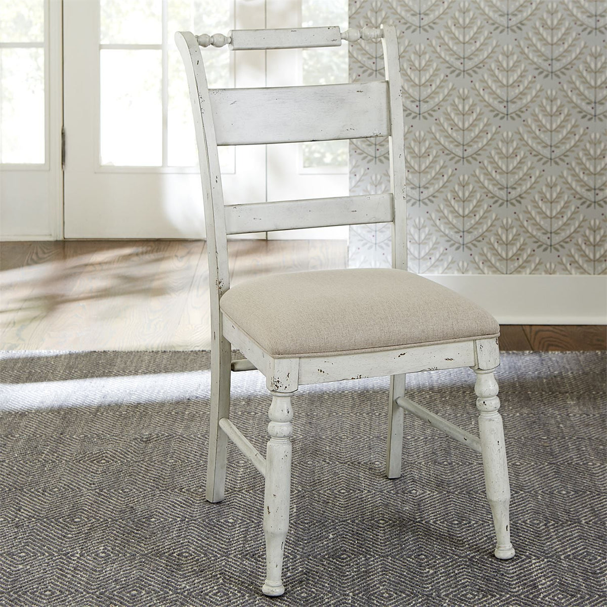 Whitney Slat Back Side Chair - Rooms For Less Furniture Outlet